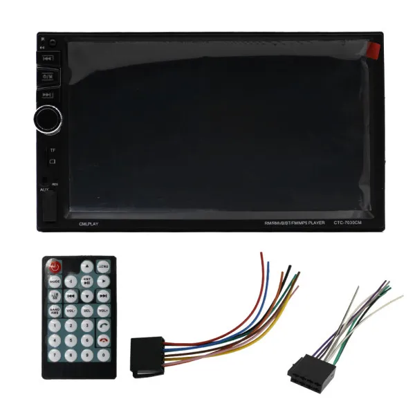 Ηχοσύστημα Αυτοκινήτου 2 DIN Bluetooth-USB-AUX-FM με Οθόνη Αφής 7" 12V 4x60W CTC-7030