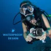 WATERPROOF SPORTS ACTION CAMERA HD 1080p WI-FI 710800.BLACK