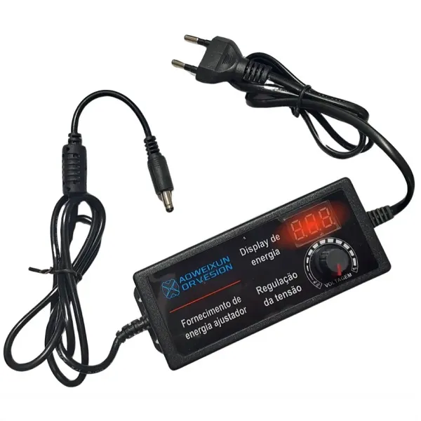 Ρυθμιζόμενο ψηφιακό τροφοδοτικό 3v - 12v 5A με οθόνη A-046