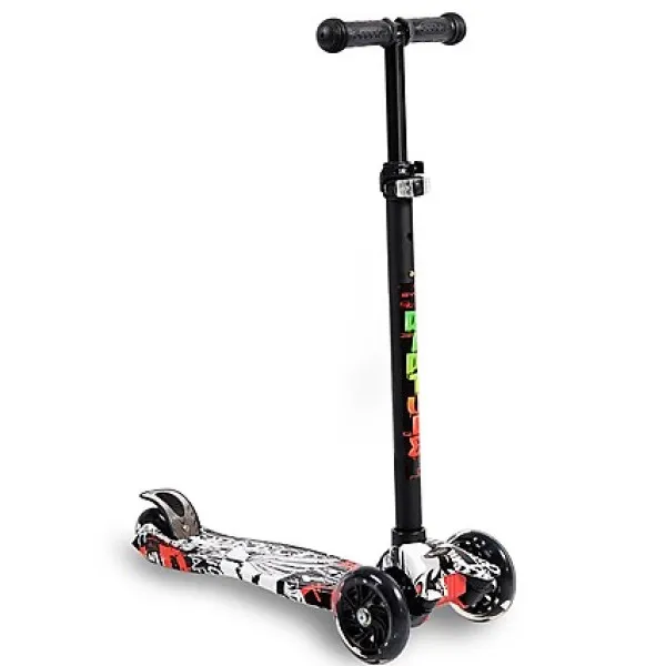 ΠΑΙΔΙΚΟ ΠΑΤΙΝΙ ΑΝΑΔΙΠΛΟΥΜΕΝΟ FLASH WHEELL ΤΡΙΤΡΟΧΟ 867654 ΜΑΥΡΟ