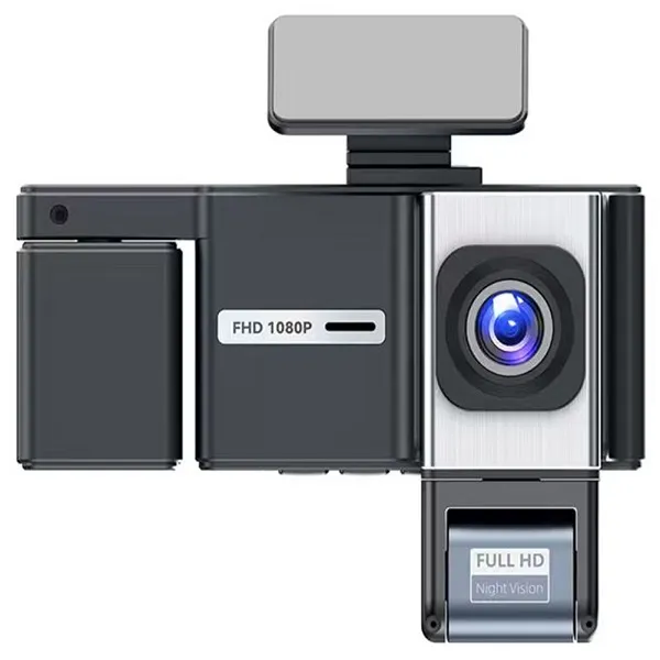 Kamera Aytokinitoy Dash Cam 4 Kanalion - Full Hd, Othoni 2" Ips, Wi-Fi, G-Sensor Kai Katagrafi 4 Fakon Xm-204