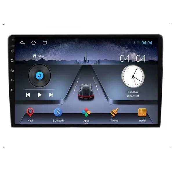 Multimedia Οθόνη Αυτοκινήτου 10.1’’Android Με Bluetooth, WiFi, GPS XM-101