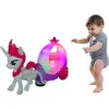 Ηλεκτρονικό άλογο των ονείρων Unicorn με βασιλική άμαξα 3D μουσική και κίνηση +3 Ετών 8899-138 Λευκό
