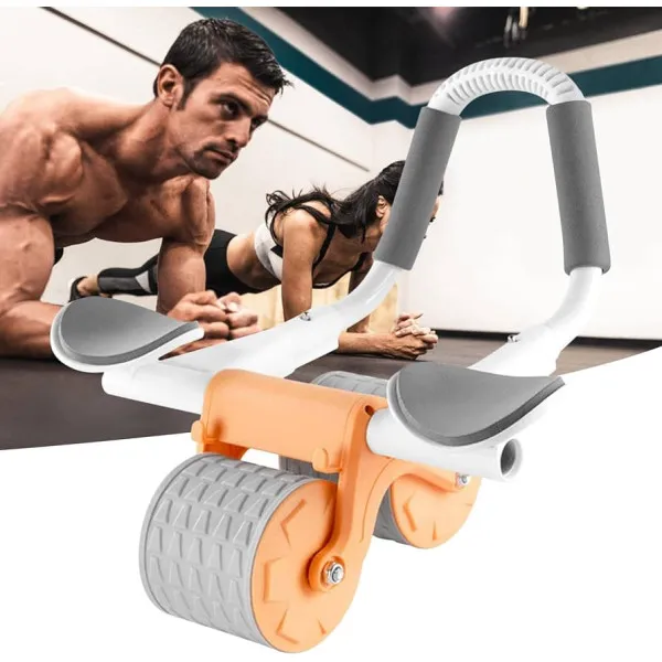 Automatic Rebound Healthy Abdomen Wheel 9188 Πορτοκαλί