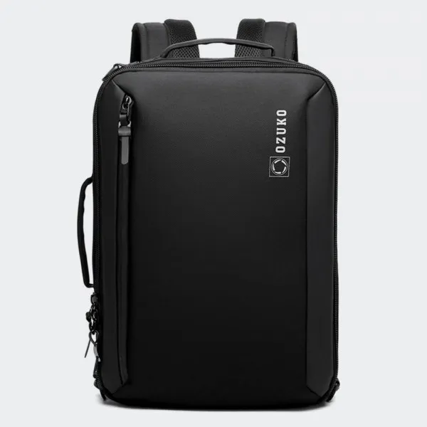 Ozuko  Τσάντα Πλάτης για Laptop 15.6" 9.9L Αδιάβροχη 9490S Μαύρο