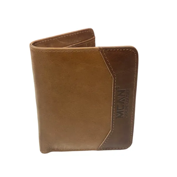 ΠΟΡΤΟΦΟΛΙ ΔΕΡΜΑΤΙΝO MOHICANS AC-08 ΚΑΦΕ