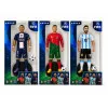 Σετ 3 Φιγούρες Δράσης Ποδοσφαιριστές Lionel Messi Cristiano Ronaldo Kylian Mbappe 30cm 50614-SET