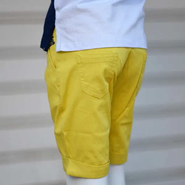 BRO-5137.YELLOW ΠΑΙΔΙΚΟ ΣΕΤ ΓΙΑ ΑΓΟΡΙ MOHICANS