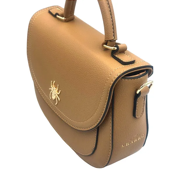 Γυναικείο τσαντάκι χειρός- χιαστί Mohicans CH5578-150-1 Καφέ