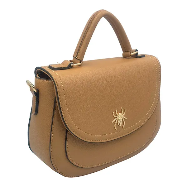Γυναικείο τσαντάκι χειρός- χιαστί Mohicans CH5578-150-1 Καφέ