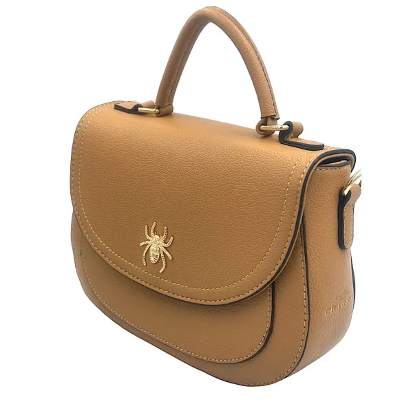 Γυναικείο τσαντάκι χειρός- χιαστί Mohicans CH5578-150-1 Καφέ