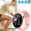 D18 Smartwatch με Παλμογράφο Ροζ