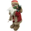 Διακοσμητικός Χριστουγενιάτικος Άι Βασίλης Mohicans 40cm με κίνηση και μουσική D2023-67