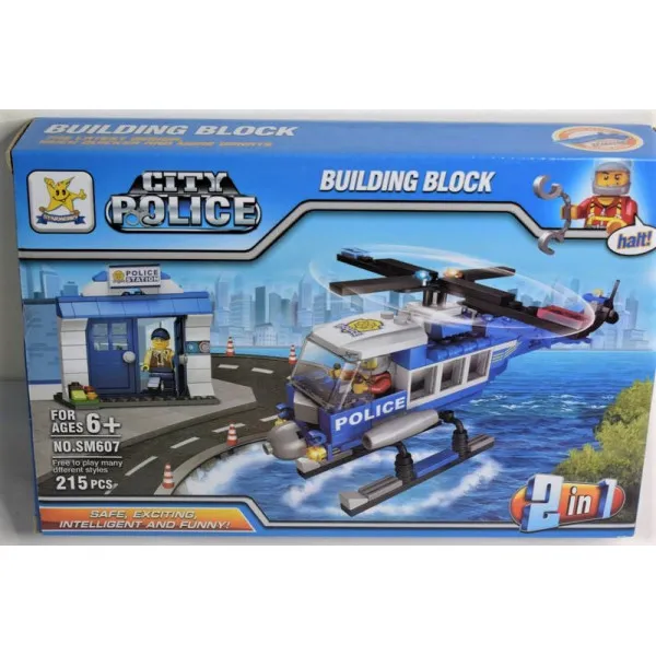 Τουβλάκια Αστυνομία για +6 Ετών 217τμχ SM607