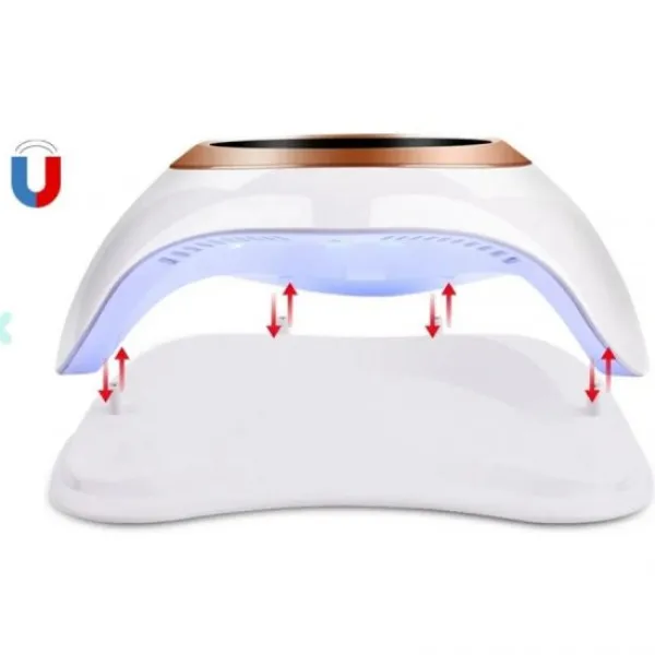 Επαγγελματικό Φουρνάκι Νυχιών Sun H9 Plus 2-in-1 UV / LED 88W Ροζ FD-293