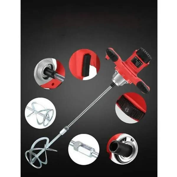 Ηλεκτρικός Αναδευτήρας 1200W M14 με Εξάρτημα Ανάδευσης 6001