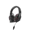 J08 On Ear Gaming Headset με σύνδεση 2x3.5mm / 3.5mm Κόκκινο