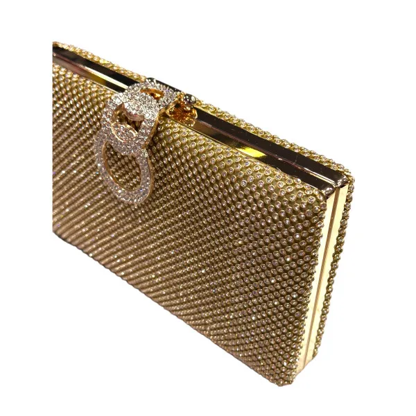 Γυναικεία τσάντα Φάκελος clutch JKL-11 Χρυσός