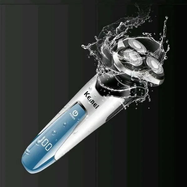 RECHARGEABLE SHAVER 4D 4 IN 1 KEMEI  KM-5390.SILVER