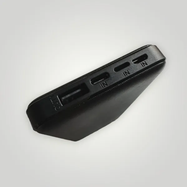 KLGO POWER BANK 10000mAh ME ΘΥΡΑ USB-A KP-90 ΜΑΥΡΟ