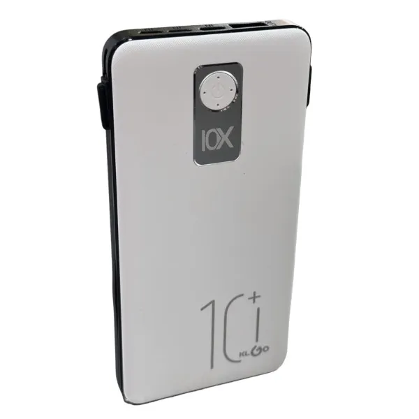 KLGO KP 90 POWER BANK 10000mAh με Θύρα USB-A KP-90 ΛΕΥΚΟ