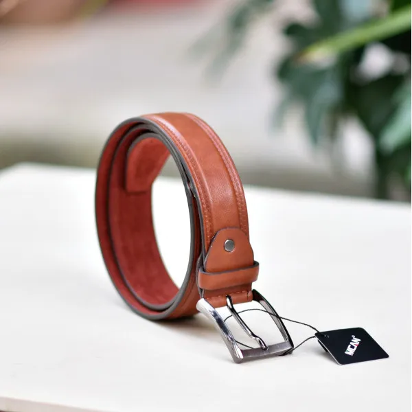 ΑΝΔΡΙΚΗ ΖΩΝΗ ΔΕΡΜΑΤΙΝΗ MOHICANS L-2.BROWN