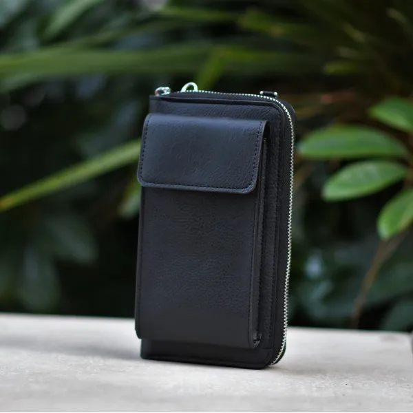 ΓΥΝΑΙΚΕΙΟ ΠΟΡΤΟΦΟΛΙ MOHICANS LX1102 ΜΑΥΡΟ