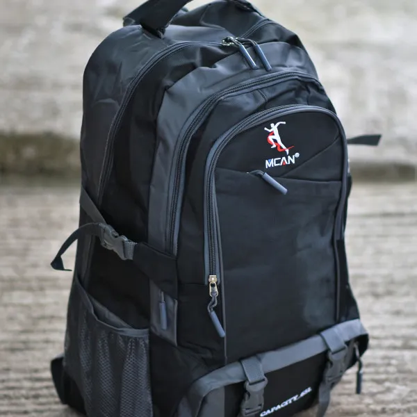 ΑΝΔΡΙΚΗ ΤΣΑΝΤΑ ΠΛΑΤΗΣ ΚΑΜΒΑΣ MOHICANS M-101.BLACK