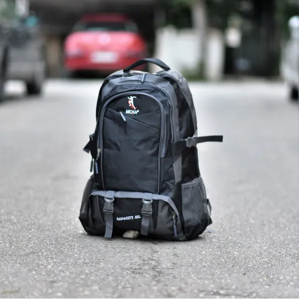 ΑΝΔΡΙΚΗ ΤΣΑΝΤΑ ΠΛΑΤΗΣ ΚΑΜΒΑΣ MOHICANS M-101.BLACK