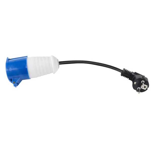 Metatropeas Prizas, Vysma Schuko 16A Se Priza Cee 32A, 50Cm - Prosarmogeas Cee Gia Forito Fortisti Ilektrikoy Reymatos Mz-A005