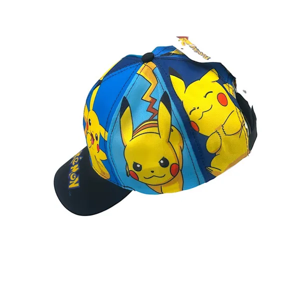 Pokemon Παιδικό Καπέλο Jockey Υφασμάτινο POK23-0350 Μπλε