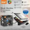 Τοστιέρα για 4 Τοστ & Steak Machine 2000W Raf R-2683 Inox