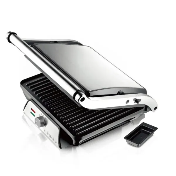 Τοστιέρα για 4 Τοστ & Steak Machine 2000W Raf R-2683 Inox