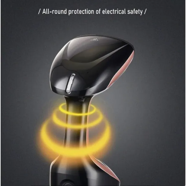 Raf Ατμοκαθαριστής Ρούχων Χειρός 1600W με Δοχείο 300ml R.1158 Μαύρο