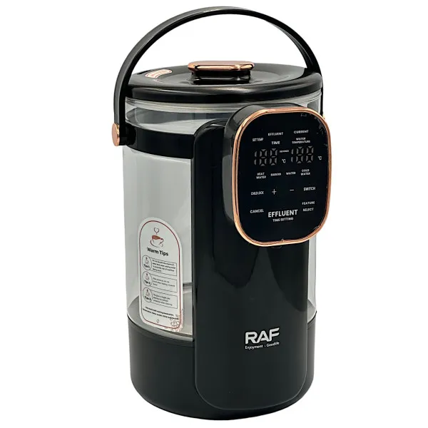 Raf Βραστήρας 3.5 lt 1000W με Touch από 45-95° R.7560 Μαύρο