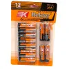 Μπαταρίες AΑ 12 τεμάχια R6P 1.5V Rekter
