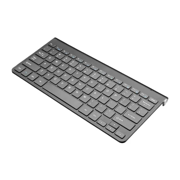 Mini Φορητό Πληκτρολόγιο 2.4ghz Ασύρματο RF-K808 Μαύρο