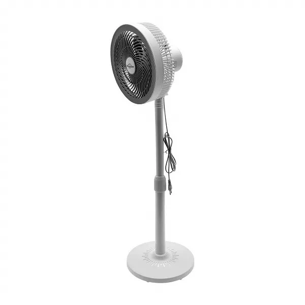 Ανεμιστήρας Δαπέδου 2 Ταχυτήτων 220V 25W 26cm Με Ρυθμιζόμενο Ύψος 69-96cm 339A