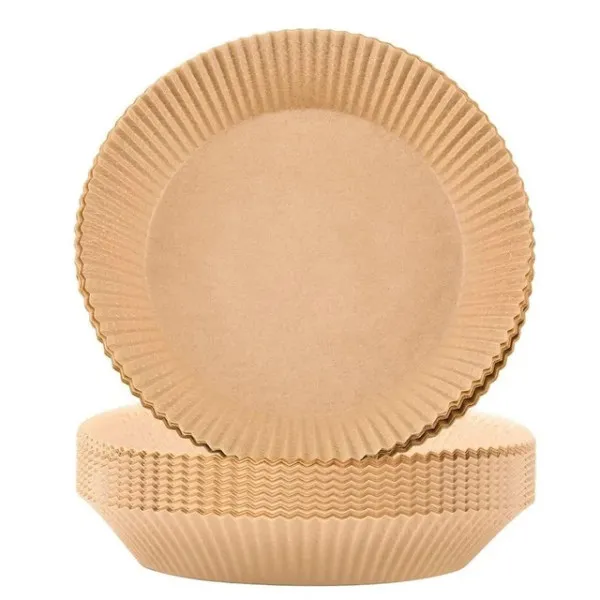 Αντικολλητικό Χαρτί 16cmx4.5cm για Air Fryer 50τμχ Καφέ