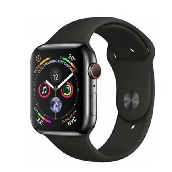 SMARTWATCH ΜΕ ΠΑΛΜΟΓΡΑΦΟ Τ55.ΜΑΥΡΟ-ΑΣΠΡΟ