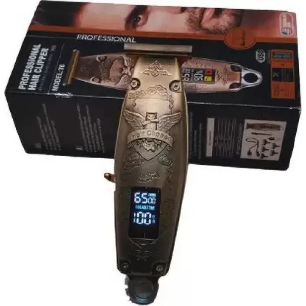 PROFESSIONAL HAIR SHAVING MACHINE T6.BROWN