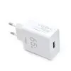 TYPE-C CHARGER WITH USB-A PORT AND USB-C CABLE 65W CS-228.WHITE