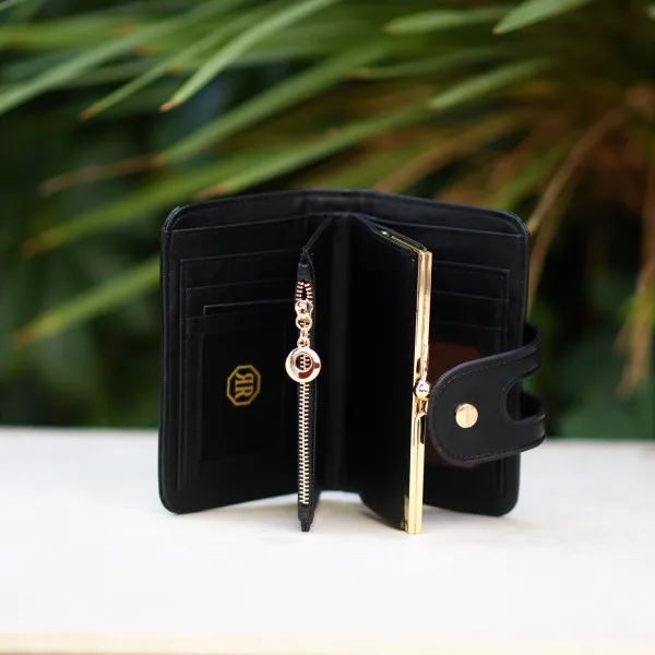 ΓΥΝΑΙΚΕΙΟ ΠΟΡΤΟΦΟΛΙ MOHICANS WA0002 ΜΑΥΡΟ