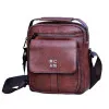 BAG SHOULDER LEATHER MOHICANS Z-709.BROWN