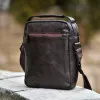 BAG SHOULDER LEATHER MOHICANS Z-711.BROWN