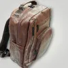 BAG BACKPACK LEATHER MOHICANS Z-715.BROWN
