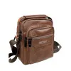BAG SHOULDER LEATHER MOHICANS Z-722.BROWN