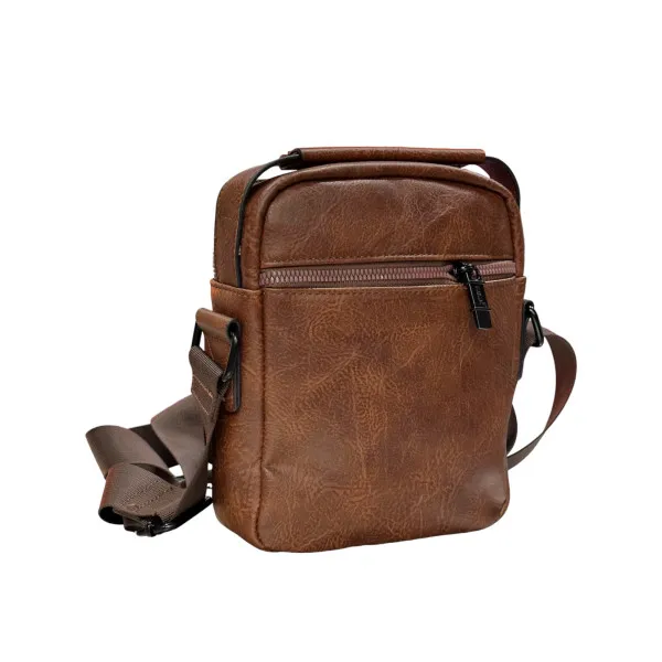 BAG SHOULDER LEATHER MOHICANS Z-722.BROWN