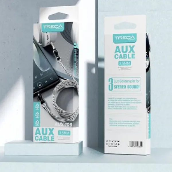 Καλώδιο ήχου με δύο ακροδέκτες 3.5mm AUX-106