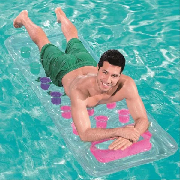 Bestway Φουσκωτό Στρώμα Θαλάσσης Διάφανο 188cmX71cm 43040